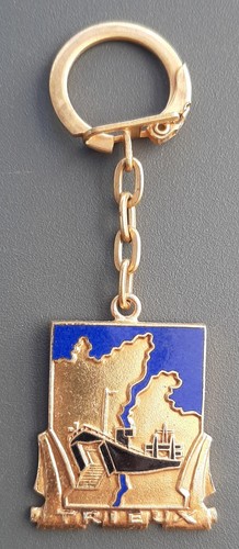 Porte clé marine insigne - clé,