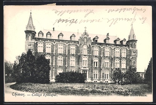 Cpa chimay collège - cpa, episcopal