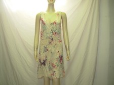 BAGUSTINE Combi-short / jupe culotte Beige à motifs Vintage M VFEN014