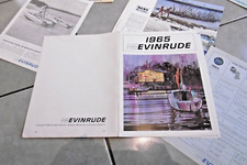 Brochure Catalogue Evinrude Moteur +  Bateau Yacht Nautica 1965