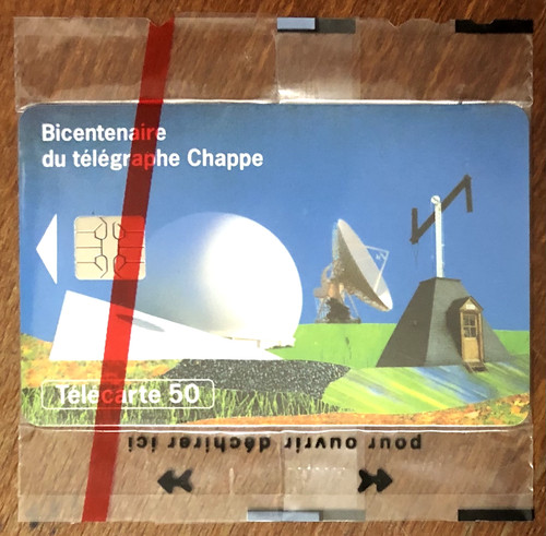 Telegraphe chappe telecarte - telegraphe,