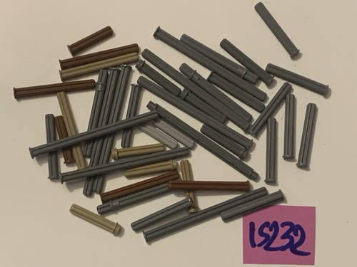 Lot pièces lego tiges avec - de,