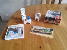 lego 270 set homemaker grandfather clock chair and table  vintage