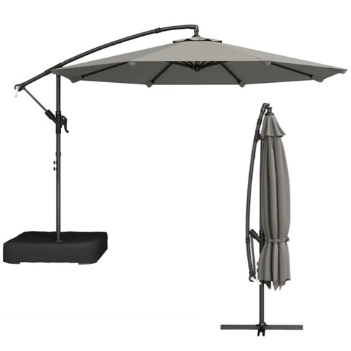 Outsunny parasol déporté - parasol,