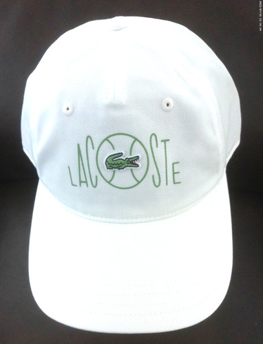 Lacoste adjustable white hat - lacoste,