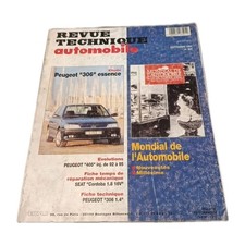 Revue technique automobile - RTA PEUGEOT 306 essence n° 565 - Septembre 1984