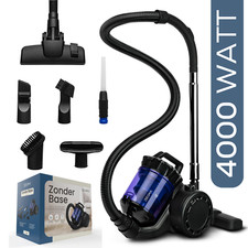 Aspirateur sans sac Cyclone ZEEGMA Sans Base HEPA Puissance maximale : 4000 Wat