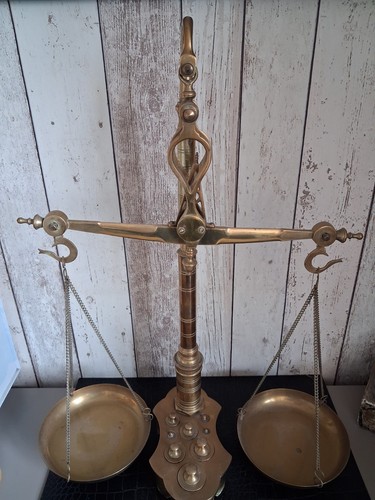 Ancienne balance apothicaire - d,
