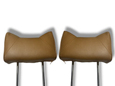 Appuie-têtes avant style ancien dattel pour Mercedes SL R107 W123 W114 W126