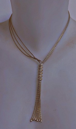 Collier multi chaines - , argent