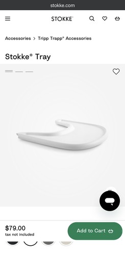Stokke tray for - tray, trapp