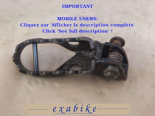 Repose pied gauche - gauche, fantic