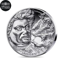 [#475305] France, 20 Euro, L'art de la plume, Alexandre Dumas, 2024, Monnaie de 