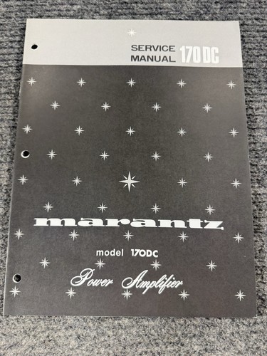 Marantz model 170dc factory - marantz,
