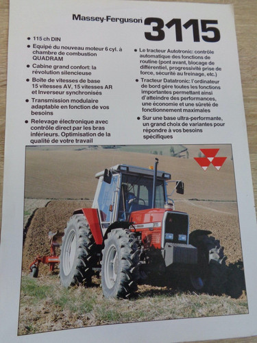 Tracteur brochure - -,
