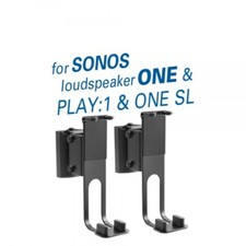My Wall HS 17 AL - 2 Support Mural pour Haut-Parleurs Sonos One Sl Play:1 HS17AL