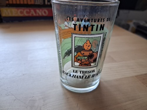 Herge tintin très - très, verre