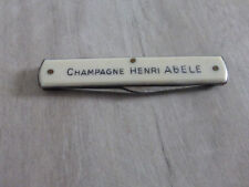 ancien couteau champagne Henri
