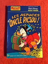Les astuces d'oncle Picsou EO 1977 MICKEY PARADE 1310 bis Walt Disney BE