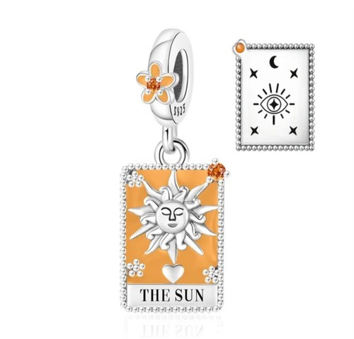 Charm carte tarot soleil - carte, le
