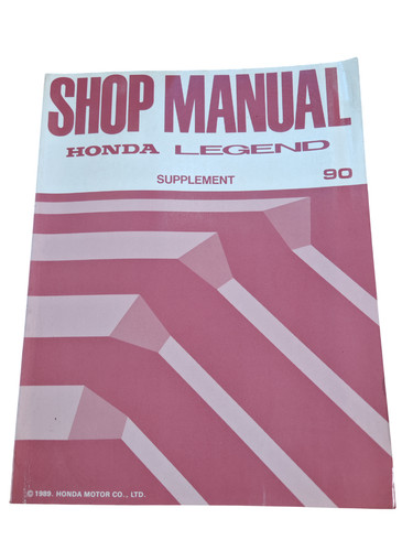 Honda legend supplément 1990 - honda,
