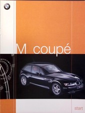 ED5020 Brochure Catalogue Prospekt BMW Z3  Coupé 1998 French Français Belgium