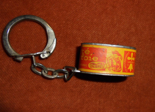 Porte clés boite - paté, de