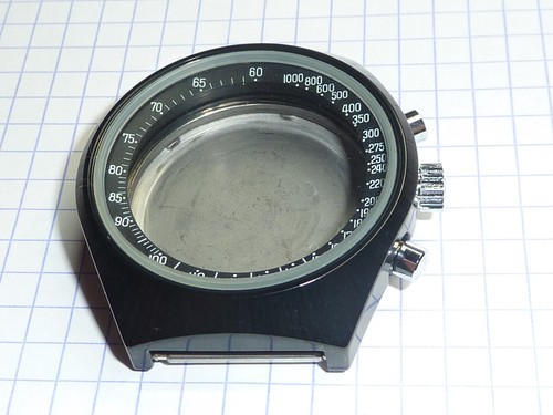Boitier chronographe pvd pour - boitier,