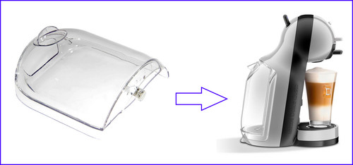 Réservoir eau pour machine - pour,