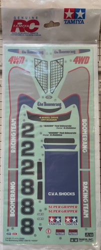 Tamiya sticker decal set - tamiya,
