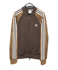 Adidas SSTR Mono Track Top Homme L Marron