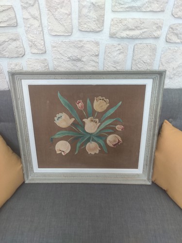 Tableau ancien huile - tableau,