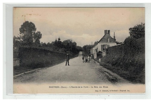 Breteuil entree la - de, foret
