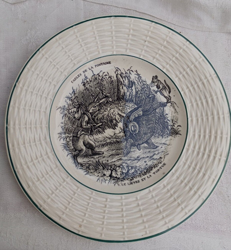 Digoin sarreguemines assiette - digoin,