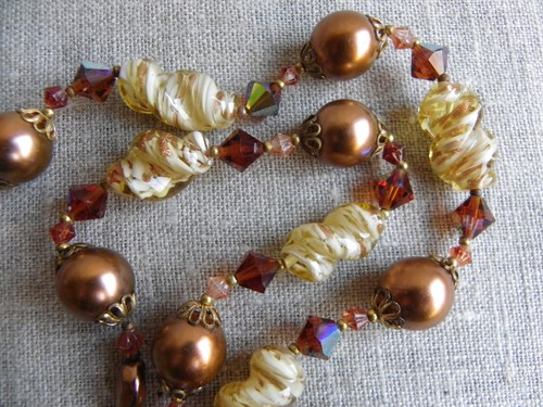 Ancien collier fantaisie - ancien,