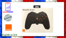 MANETTE DE JEU GAMER ORANGE NACON NOIR NEUF ORIGINAL FRANCE