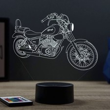 Lampe illusion 3D moto Yamaha