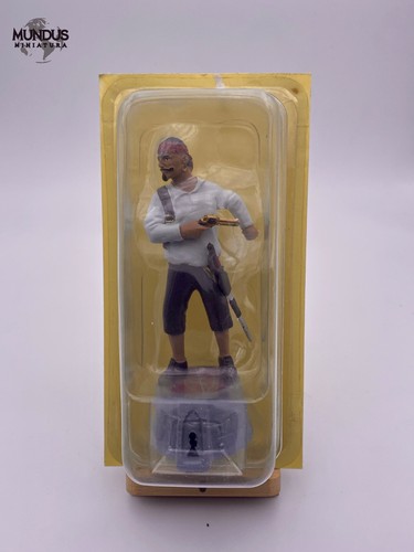 Pirate barbu noir - pirate, figurine