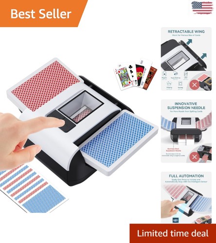 Automated card shuffler - automated,
