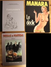 Lot BD Adultes (4) – Manara Le Déclic, Tulli, Mazzotti