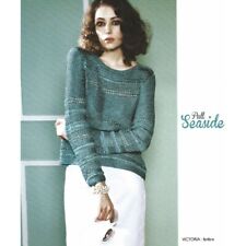 Pull modèle "Seaside" Anny Blatt tricoté main T.36/38 Neuf