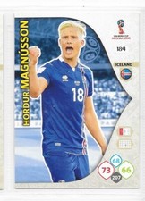 Carte Adrenalyn Russie 2018 - N°184 - Islande - Hordur Magnusson