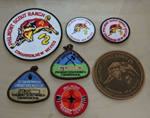 Bsa boy scout philmont - scout, patches