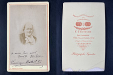 Trottier, Clermont-Ferrand, Francisque Bathat avec envoi Vintage cdv albumen pri