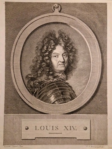 Gravure ancienne portrait - ancienne,