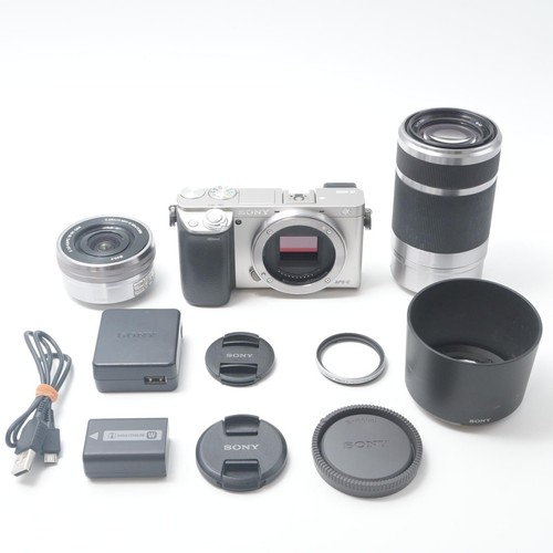 Sony α6000 sel55210 selp1650 - sony,