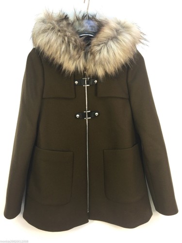 Rare zara khaki green duffle - green,