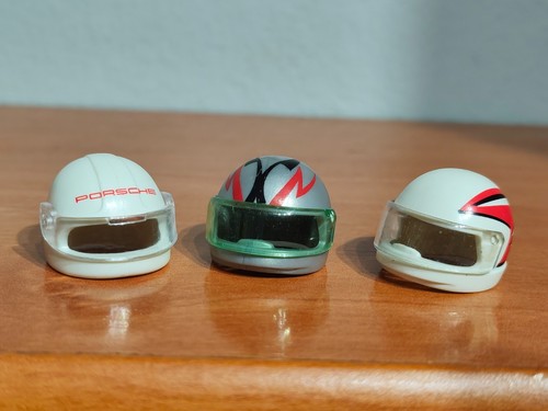 Playmobil casques pilote - x3,