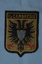 A487 patch insigne écusson Armée de l'Air escadron de chasse 1/12 Cambrésis