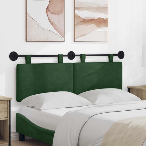 Tête lit suspendue tissu - de,